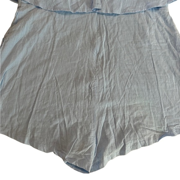Showpo. Blue Strapless Sweetheart Romper Size 6 - Picture 17 of 17